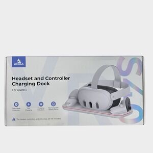 Nexigo Headset And Controller Charging Dock S40 Quest 3 Rechargeable Batteries